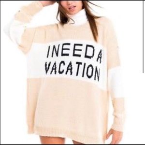 I need a vacation WILDFOX sweater 🤍